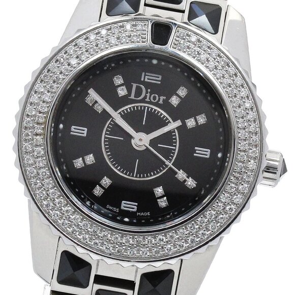 Dior crystal CD112119 diamond bezel index diamond Quartz Ladies Watch_900465 - Picture 6 of 6